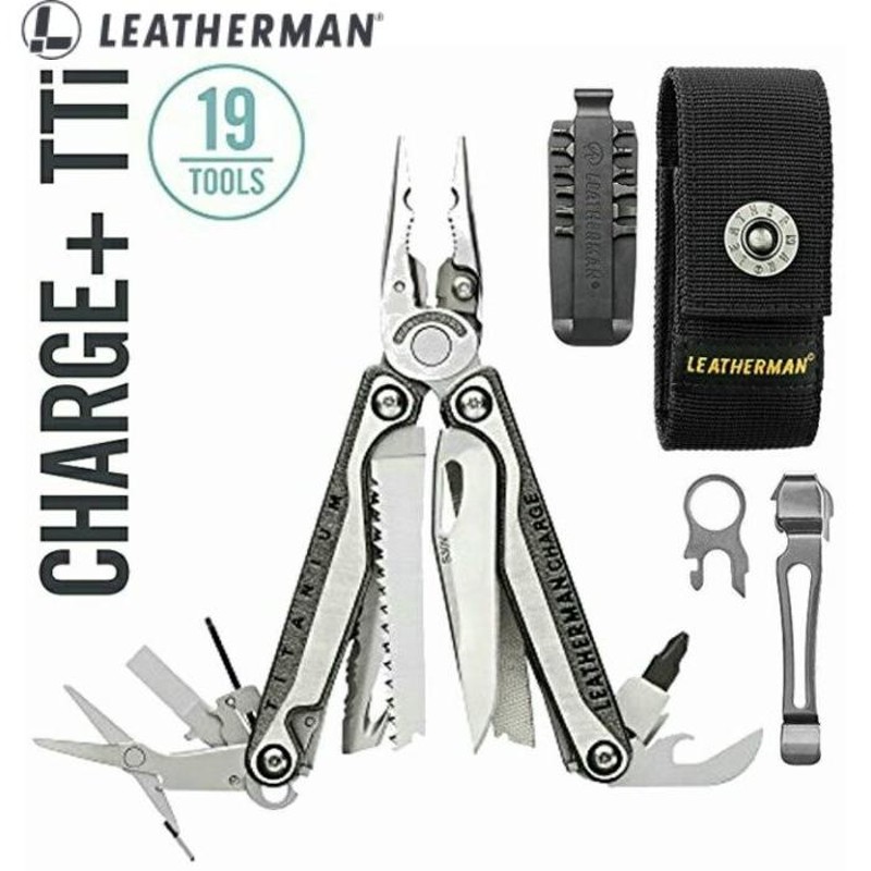 Leatherman レザーマンCharge Titanium ケース付き