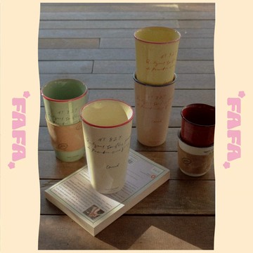 隔日到貨｜法式造型陶瓷馬克杯 冷熱飲兩用 環保咖啡水杯 手工陶瓷茶杯 陶瓷飲料杯 限量現貨｜FAFA 發發家居 台灣