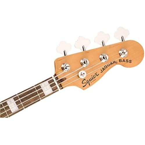 フェンダーSquier Classic Vibe Jaguar Bass Black Bundle with Gig Bag, Instrumen