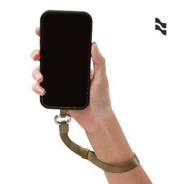 【LOJEL】  日常/ ILOJ 手機手腕掛繩-橄欖綠