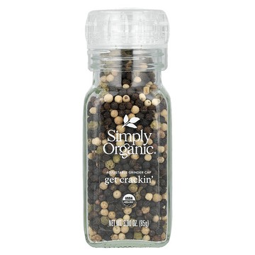 Simply Organic, Get Crackin，胡椒混合裝，3.00盎司（85克）