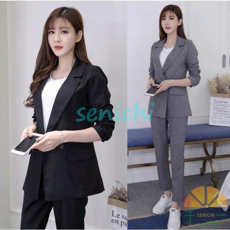 スーツ レディース パンツスーツ ビジネス リクルートスーツ Ol テーラード 裏地 ストレッチ 女性 ジャケット 代30代40代 春夏物 着やせ 通販 Lineポイント最大get Lineショッピング