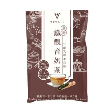 Tryall 分離蛋白乳清-鐵觀音奶茶(36g)