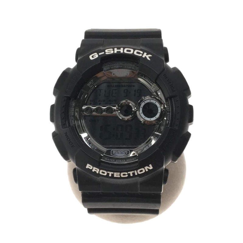 クォーツ腕時計・G-SHOCK/デジタル/BLK/BLK | LINEショッピング