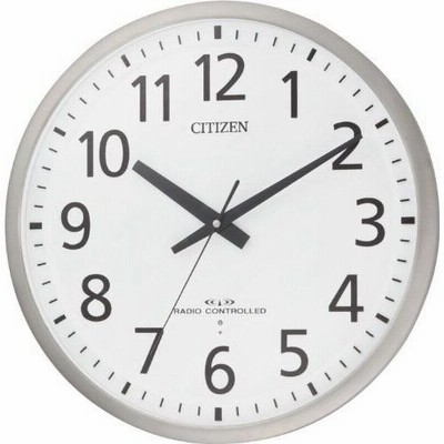 電波時計 掛け時計 クロック オフィス  スペイシーM463 8MY463-019 シチズン CITIZEN お取り寄せ