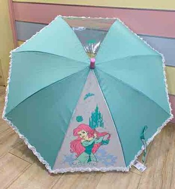 【震撼精品百貨】The Little Mermaid Ariel 小美人魚愛麗兒 迪士尼公主直立傘-蕾絲美人魚#14582 震撼日式精品百貨