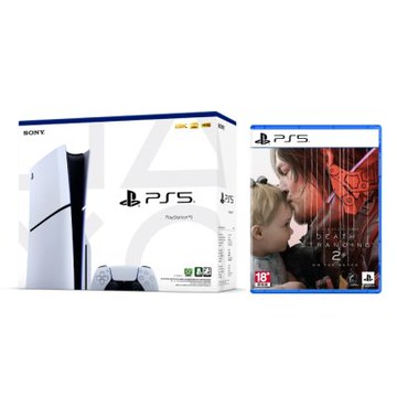 PlayStation 5 Slim 光碟版主機 x PS5 死亡擱淺2 台灣公司貨
