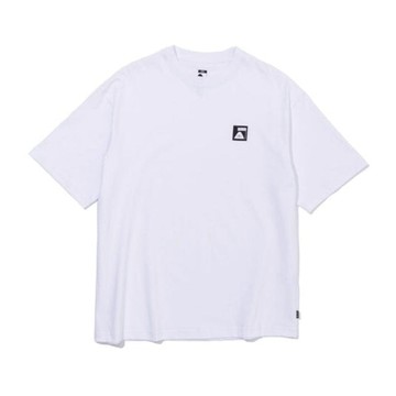 日本限定 -單色日式重磅寬版TEE / 白色 尺寸L