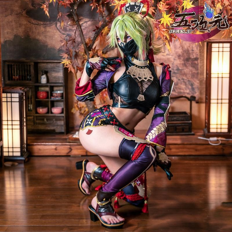猫屋小舗 原神 コスプレ 久岐忍 くきしのぶ 衣装 コスプレ