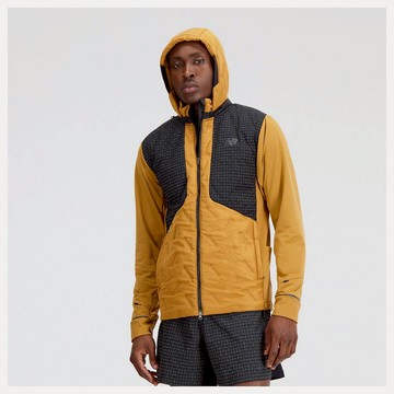 【NEW BALANCE】機能 防風 男 反光鋪棉外套 外套 MJ33256TOB