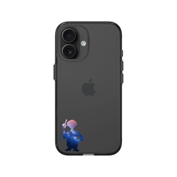 iPhone 16 Clear (相機按鈕) 酷墨灰 - E.T - E.T. Pattern