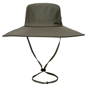 JEEP SPIRIT 山休閒戶外登山帽 A0359  軍綠  Free Size 頭圍57~60cm