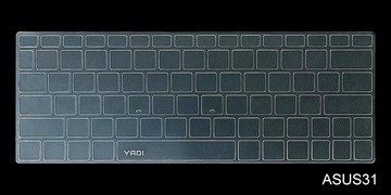YADI ASUS ROG Zephyrus G15 GA503系列 專用 超透光抗菌鍵盤保護膜