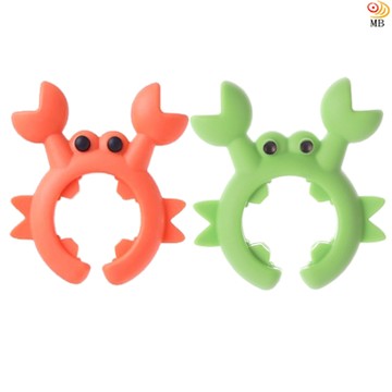 月陽超值2入加厚趣味造型彈性矽膠廚房多用途鍋鏟架湯勺架置物架(SPR764X2)