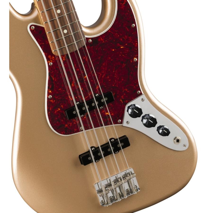 Fender エレキベース Vintera 60s Jazz Bass Pau Ferro Fingerboard, Firemist Gold