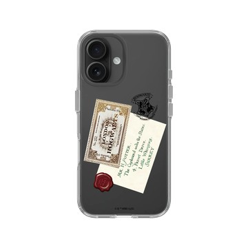 iPhone 16 Clear 透明 - 哈利波特 Harry Potter - 入學信封和車票