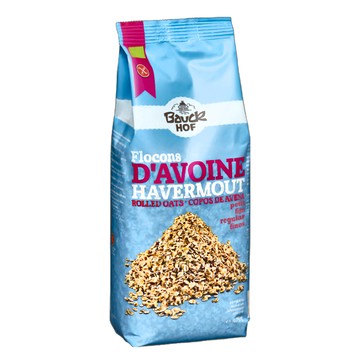 Bauck Muhle 寶客 天然無麩質細燕麥片 Vegan(無蛋奶)  475g  1包