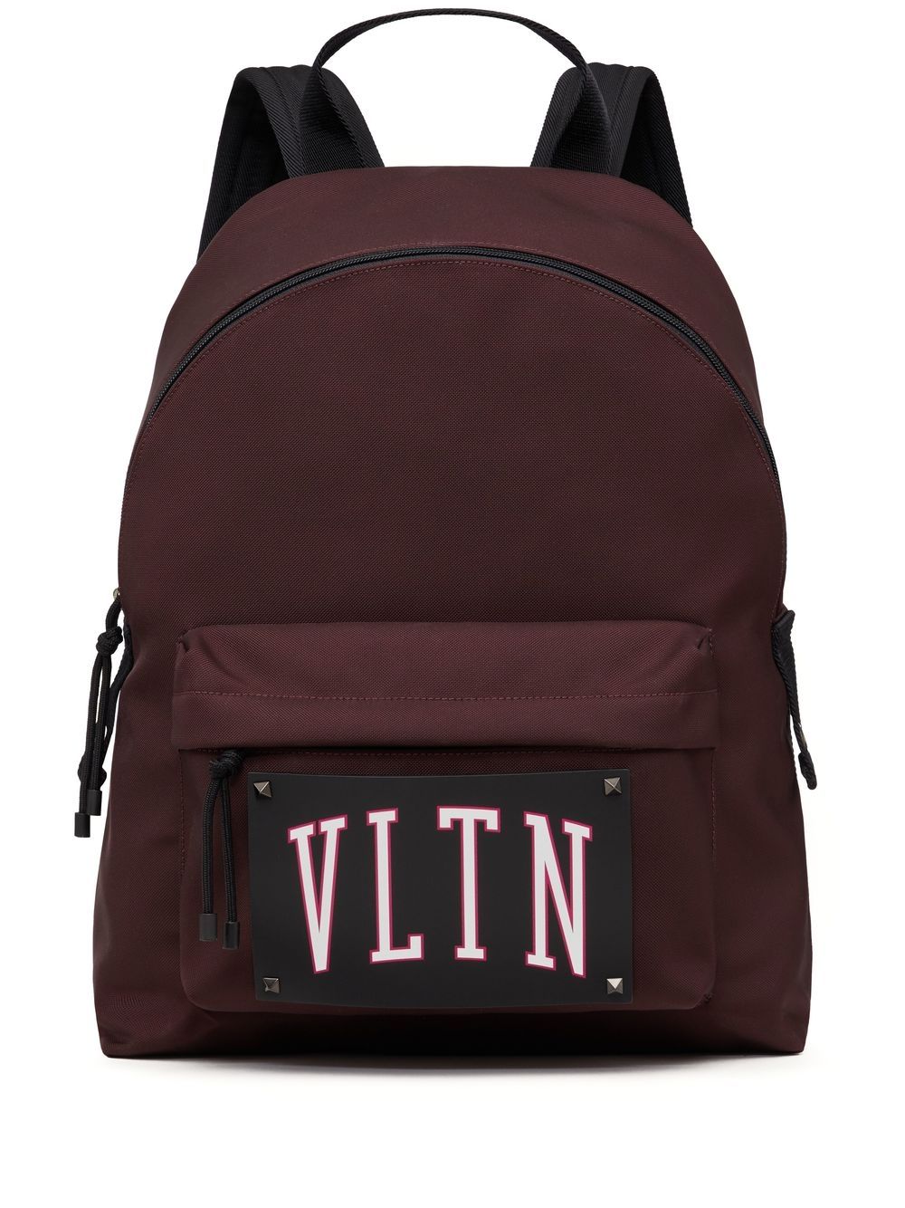 Valentino Garavani - VLTN-patch backpack - men - Calf Leather/Polyamide - One Size - Red