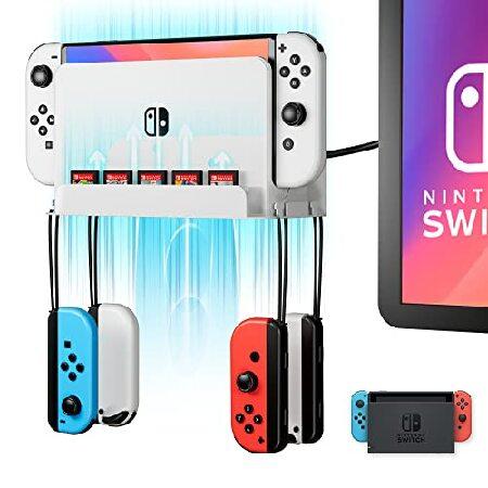 Wiilkac 壁マウントブラケット スイッチとスイッチ用 OLED 壁マウント