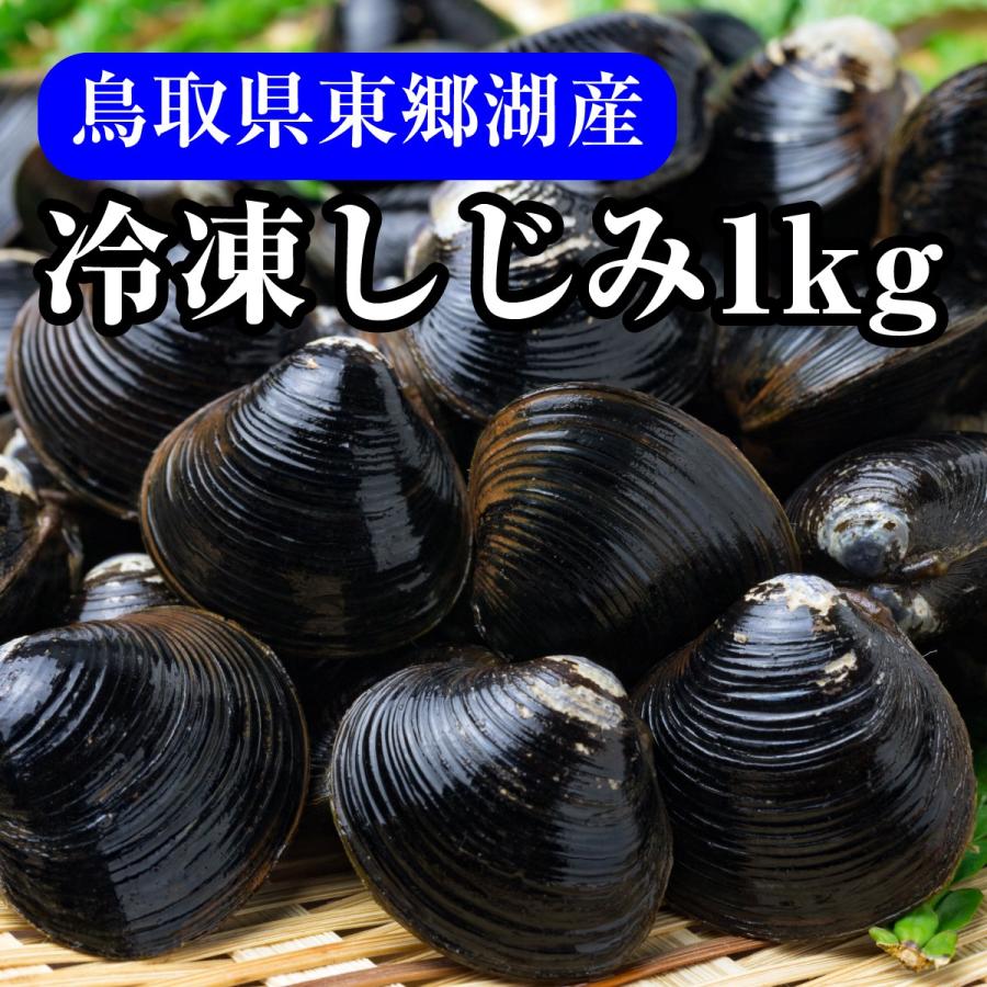 東郷湖産 冷凍しじみ 1kg  数量限定