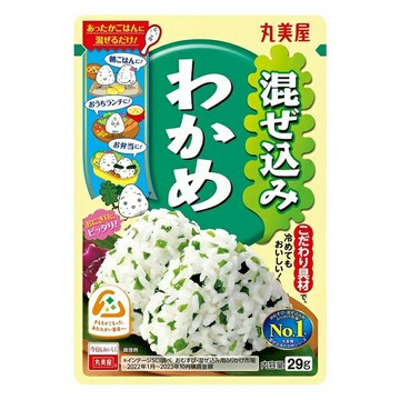 (短效特價)【江戶物語】Marumiya 丸美屋 裙帶菜風味 飯糰料 香鬆 飯友 拌飯料 配飯 日式便當 日本原裝進口
