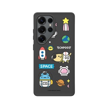Galaxy S25 Ultra SolidSuit 黑 - 貓貓蟲咖波 Bugcat Capoo - 咖波宇宙開箱圖