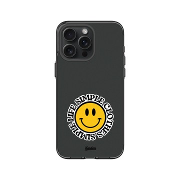 iPhone 15 Pro Max Clear 酷墨灰 - KID - KANDAN 微笑生活