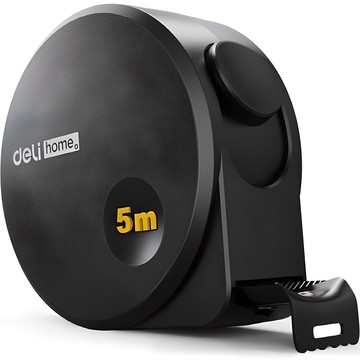 deLi 得力 高精度 碳鋼 防滑 捲尺 19mm  1個