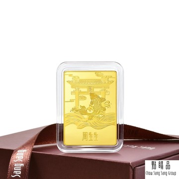點睛品 生生金寶 魚躍龍門 黃金金片 5.32錢_計價黃金(20克)