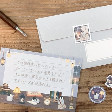 【JAFN】台灣現貨🔥日本NB.CO.,LTD エヌビー社 信件套裝 日本製造 企鵝