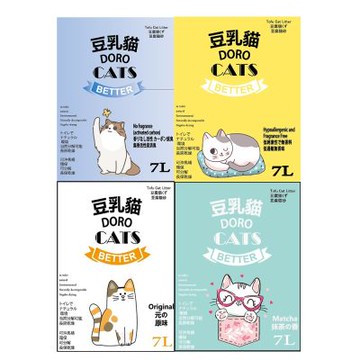 DORO CATS 豆乳貓豆腐貓砂7L*6入
