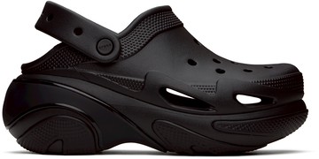 Crocs 黑色 Bubble Crush 凉鞋