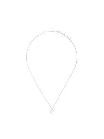 ALINKA - ALINKA ID diamond necklace - women - 18kt White Gold/Diamond - One Size - Metallic
