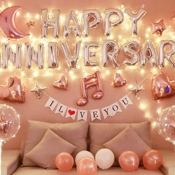 ☆隔日到貨☆ 浪漫告白佈置套組（氣球佈置套組 告白佈置 節慶佈置 情人節佈置 情侶佈置 情侶慶生 告白氣球）