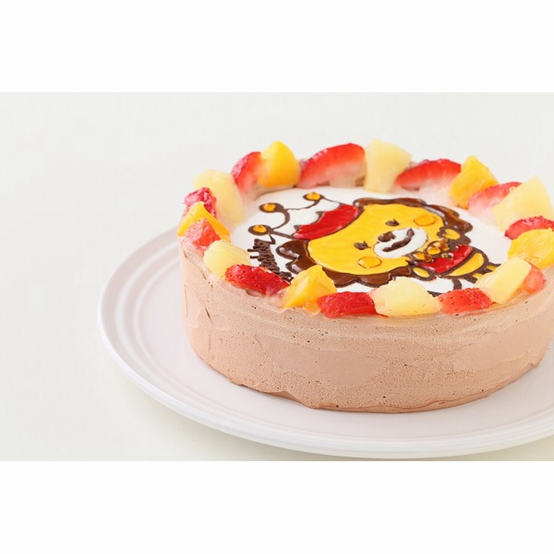 キャラクターケーキ チョコ生クリーム 4号 12cm フルーツのトッピングはありません 通販 Lineポイント最大3 0 Get Lineショッピング