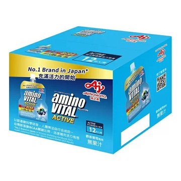 aminoVITAL 綜合胺基酸活力果凍100公克 X 12包