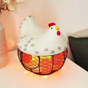 雞祥如意 (母雞) 鹽燈 I 入厝禮 開幕送禮