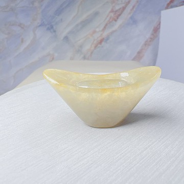 飄黃翡翠元寶 | 天然A貨翡翠 | 送禮