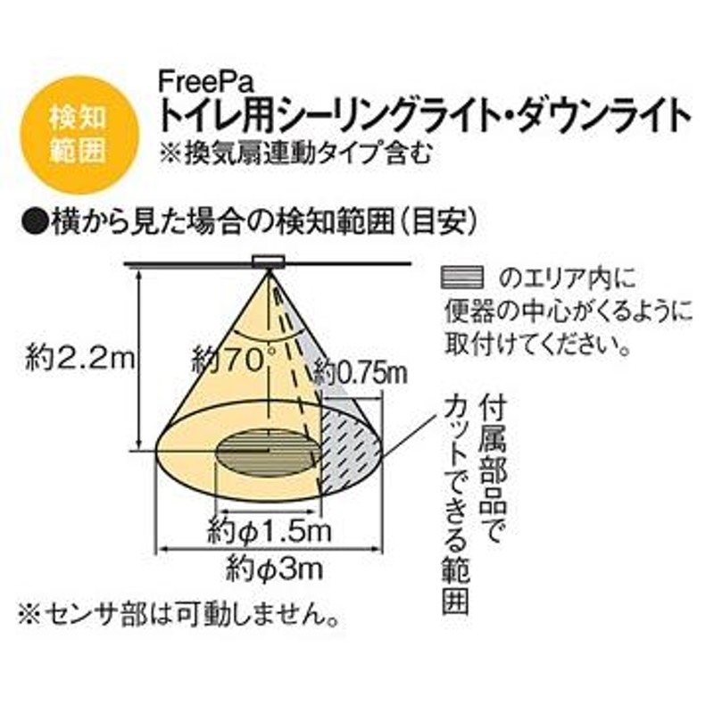 LSEBC2069LE1 パナソニック LEDダウンシーリング センサ付 白熱球60W