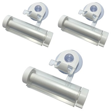 ECHO 牙膏洗面乳收集器  浴室收納好幫手  吸盤設計  節省空間  1入  1206-997