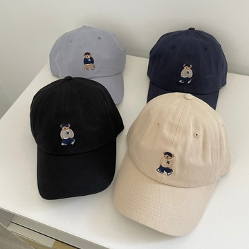 🇰🇷 韓國KKOBA 現貨 SPAO x WOODIE 帽踢小熊老帽 棒球帽 老帽 帽子 韓國代購 韓國老帽 韓國代購
