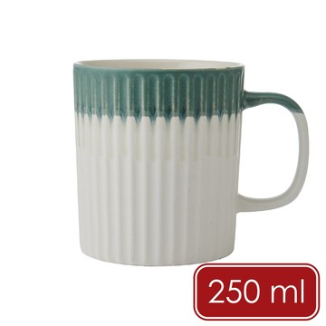 Mikasa Dinnerware 美國 石陶馬克杯(抹茶優格250ml) / 水杯 茶杯 咖啡杯 可機洗 洗碗機可洗