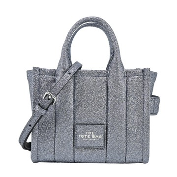 MARC JACOBS THE GALACTIC銀河閃光手提/斜背托特包-迷你/銀_廠商直送
