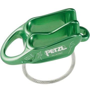 Petzl Reverso 確保器/制動器/豬鼻子/下降器 D017AA 綠
