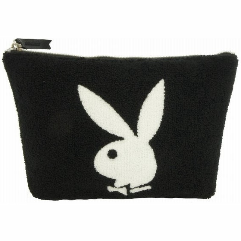 Playboyマーク さがら ポーチ ブラック プレイボーイ ブランド 人気 通学 入学 新学期 通販 Lineポイント最大get Lineショッピング