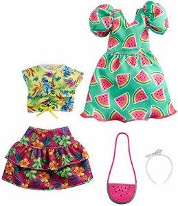 バービー バービー人形 着せ替え Barbie Fashions 2-Pack Clothing Set