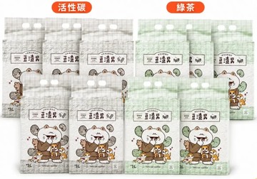 豆渣男 豆腐砂 2mm 7L 10包囤貨組