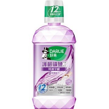 好來DARLIE  護齦礦鹽漱口水 無酒精配方 500ml