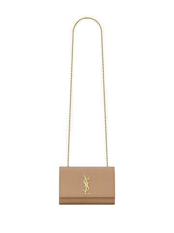 Saint Laurent - Kate leather shoulder bag - women - Calf Leather - One Size - Brown