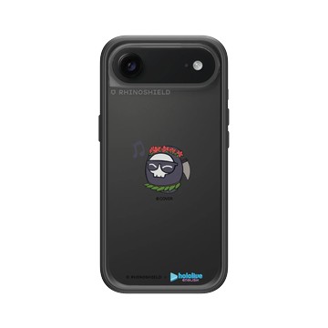 iPhone Air Mod NX -邊框背蓋組合 (相機按鈕) 黑 - 森美聲 Mori Calliope - Sensei休假勿擾